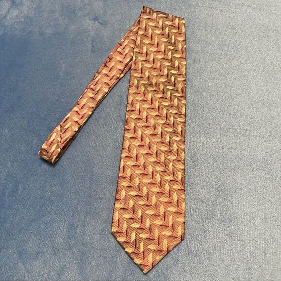 PRONTO UOMO silk geometric tie - Picture 1 of 8